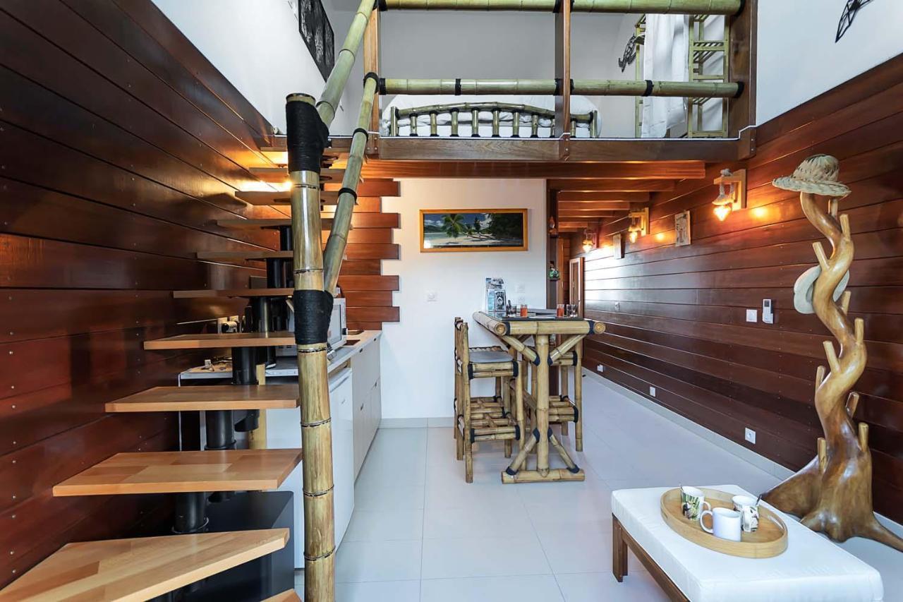 La Kaz Rhumantique Sauna And Spa Privatif La Rivière-Saint-Sauveur Екстериор снимка